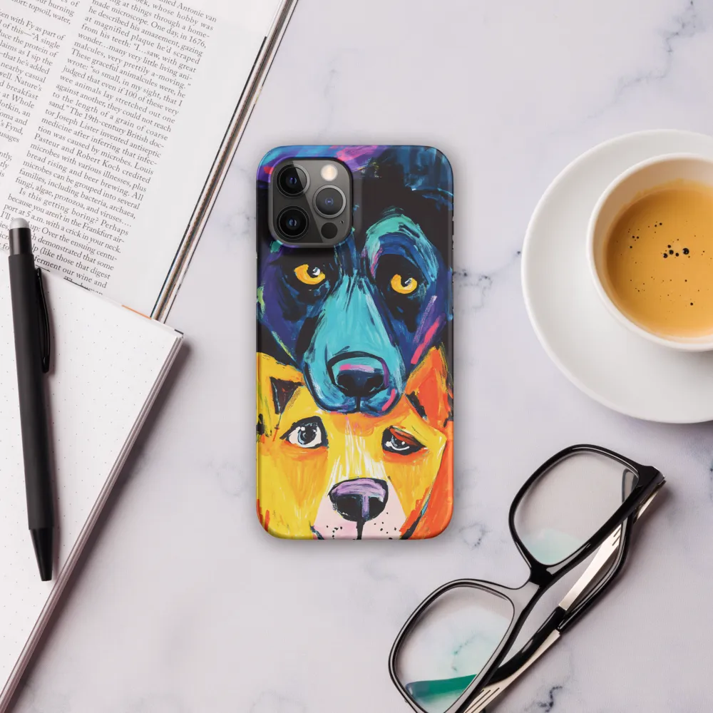 Vibrant Companions: An Expression of Canine Spirit