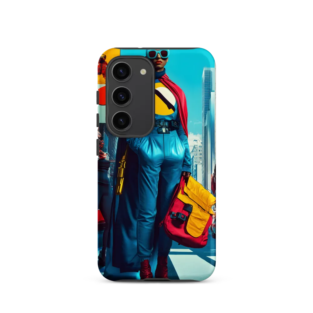 Urban Power: A Superhero's Stance