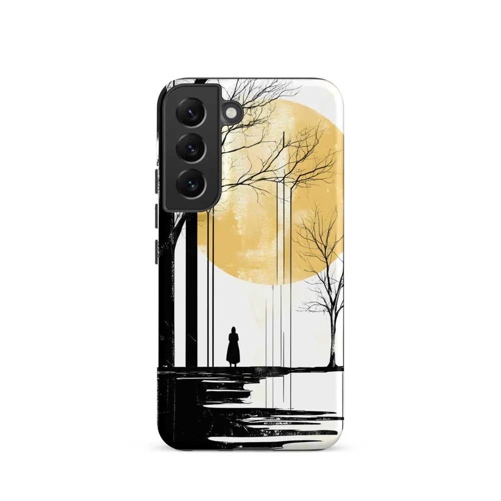 Solitude Under the Yellow Sun | Phone Case |  S22 | Tough Case | Matte