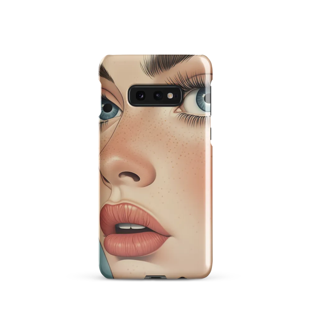 Whispers of Serenity | Phone Case |  S10e | Snap Case | Glossy