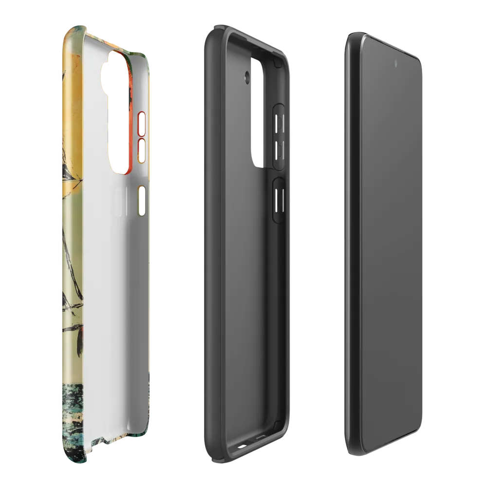 Sailing into the Surreal | Phone Case |  S21 Plus | Tough Case | Glossy