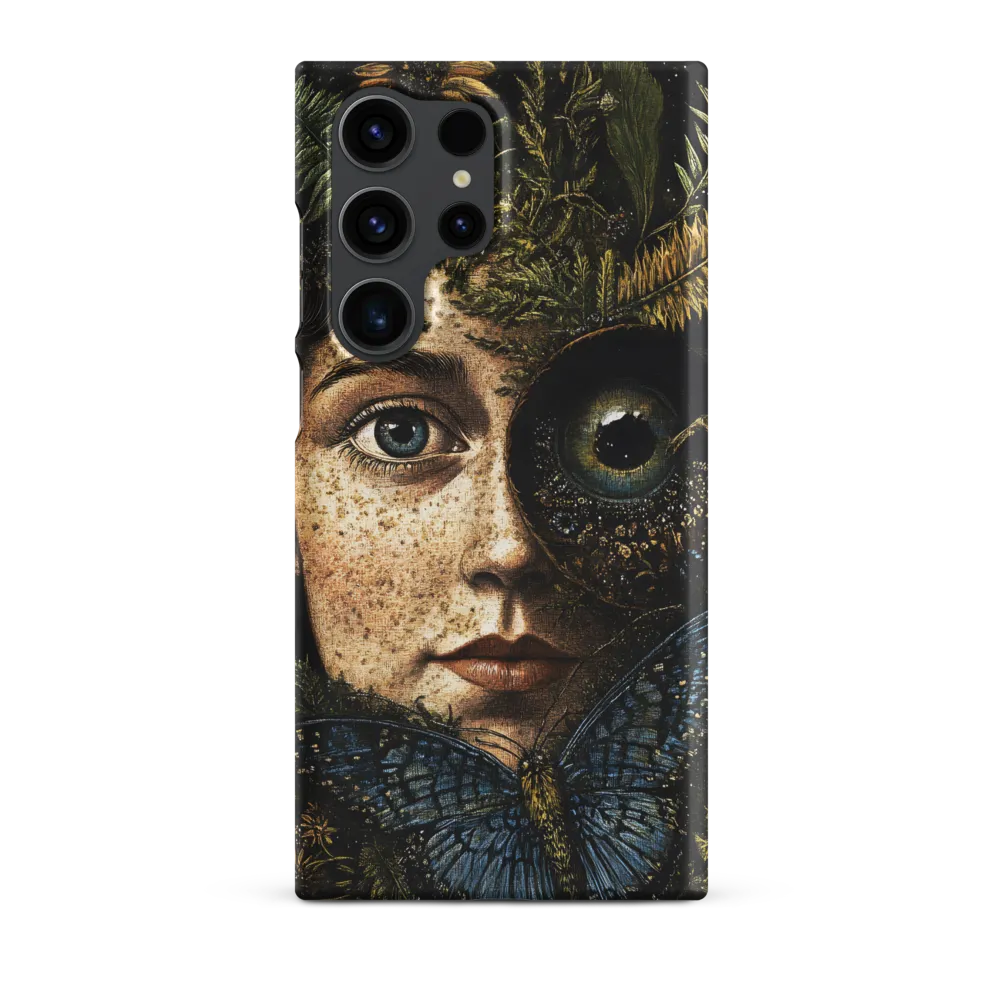 Nature's Embrace: A Surreal Portrait | Phone Case |  S23 Ultra | Snap Case | Matte