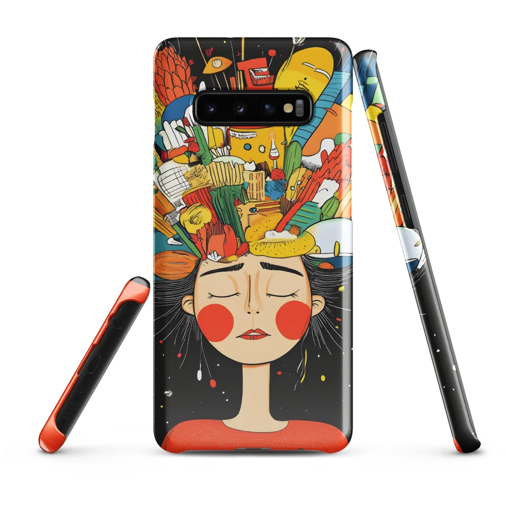 Whimsical Feast of Imagination | Phone Case |  S10 Plus | Snap Case | Glossy