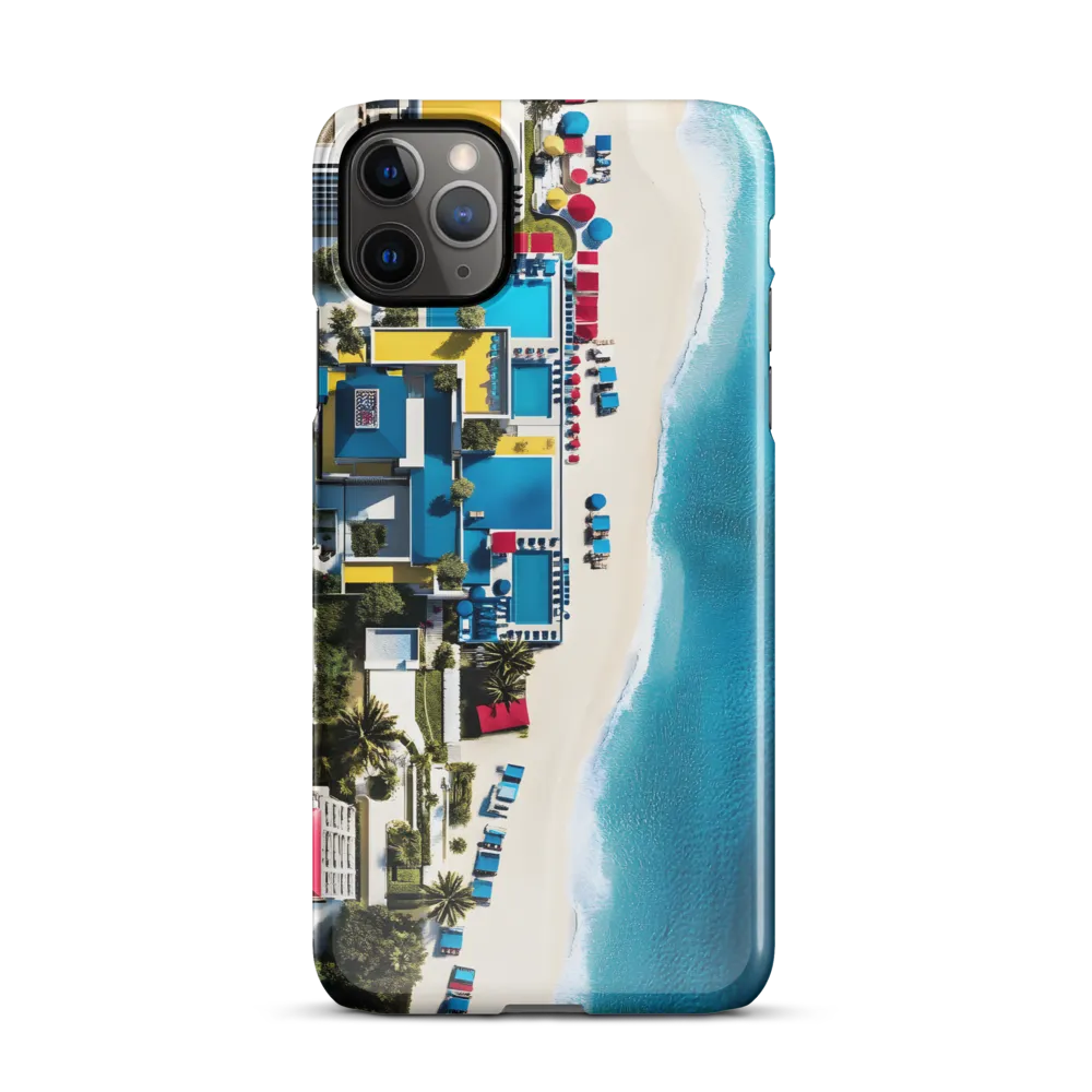 Coastal Harmony: An Aerial Oasis | Phone Case |  11 Pro Max | Snap Case | Glossy