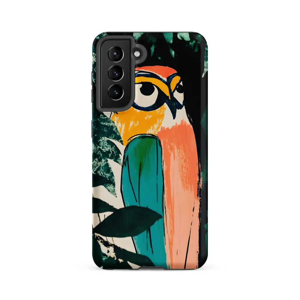 Camouflaged Majesty: The Abstract Owl