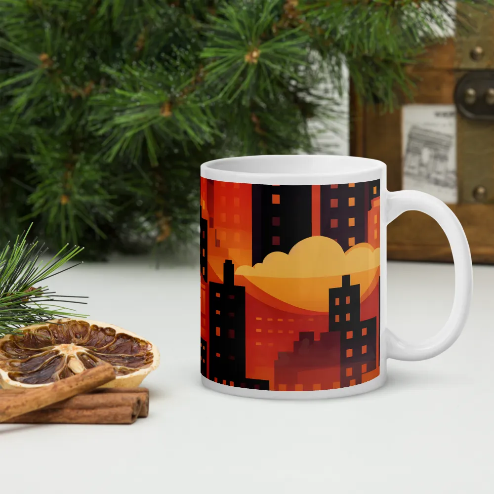 Radiance of the Urban Horizon | Mugs | Multiple Sizes & Colors