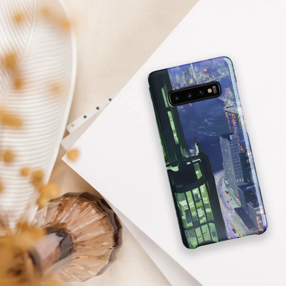 Urban Night Symphony | Phone Case |  S10 Plus | Snap Case | Glossy