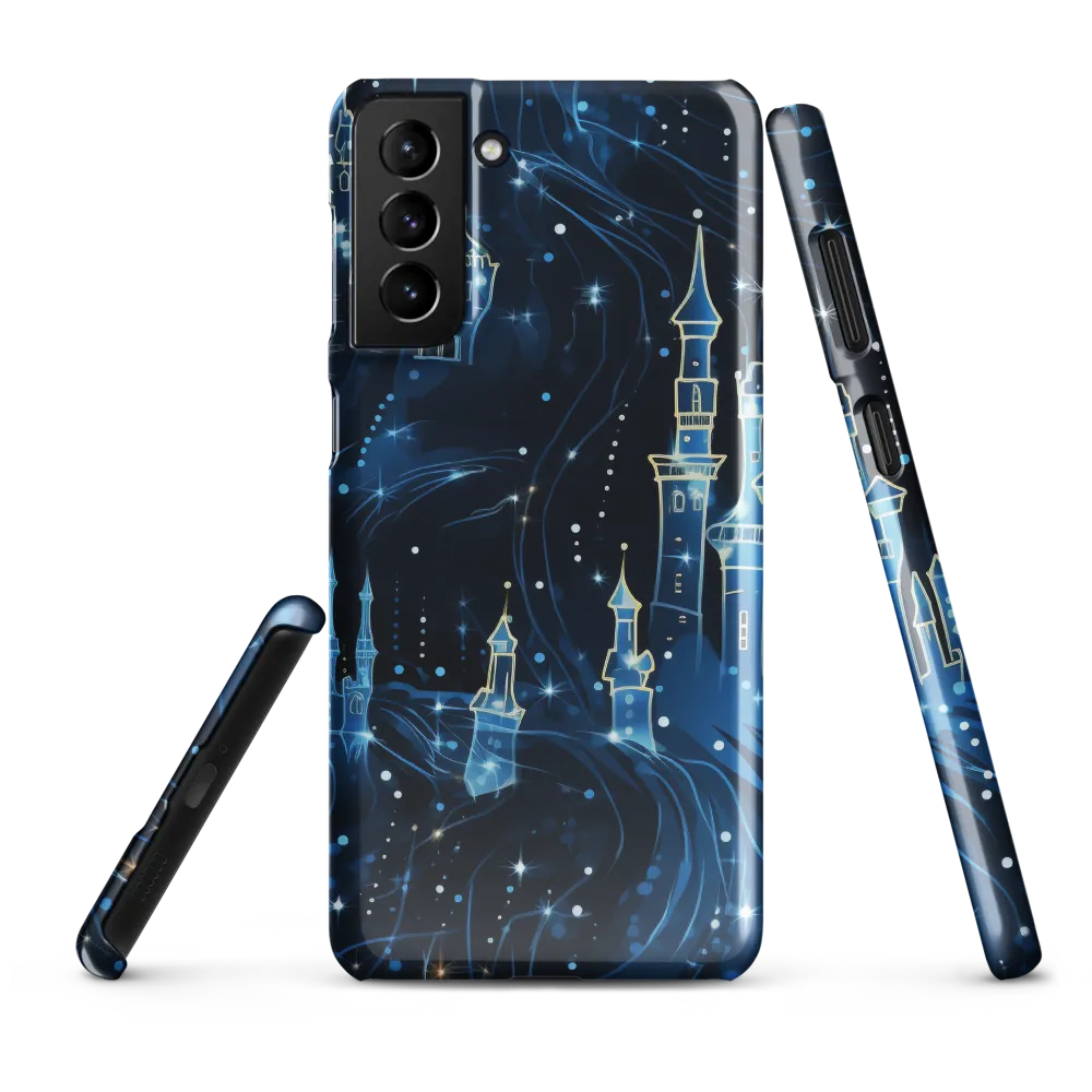 Dreamy Castles in a Starry Sky | Phone Case |  S21 Plus | Snap Case | Glossy