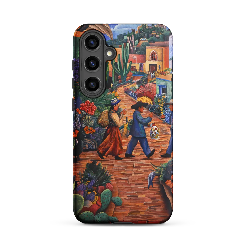 A Mosaic Journey Through Colorful Landscapes