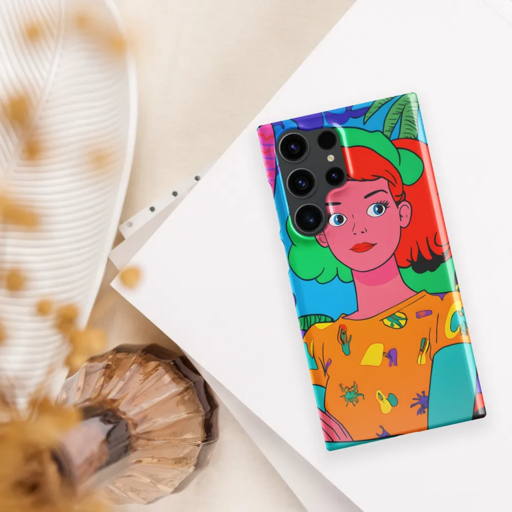 Tropical Vibes: A Playful Portrait
