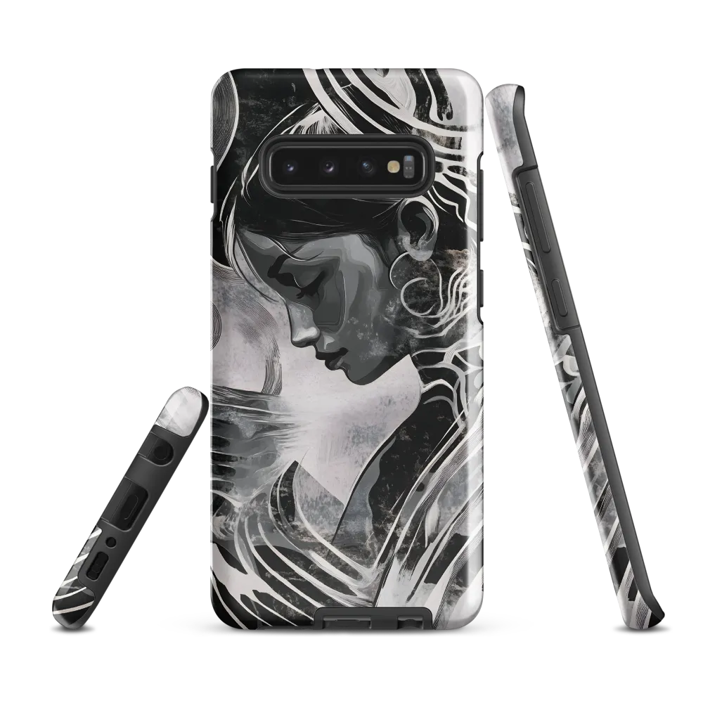 In the Flow of Shadows | Phone Case |  S10 Plus | Tough Case | Glossy