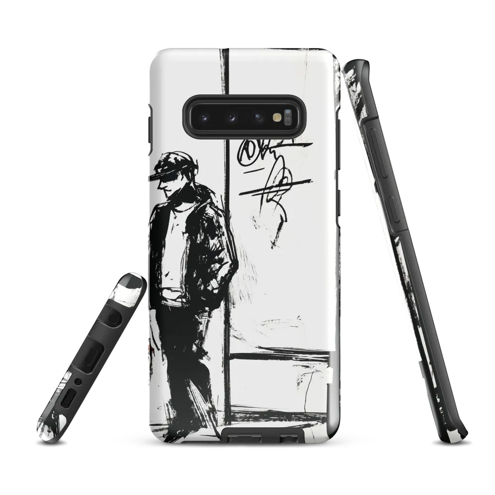 Urban Contemplation | Phone Case |  S10 Plus | Tough Case | Glossy