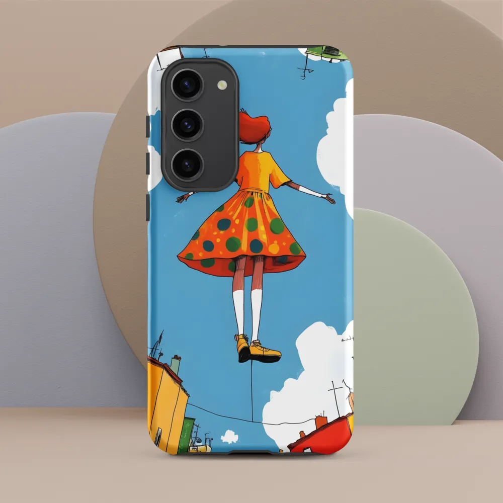Floating Dreams in a Colorful Sky