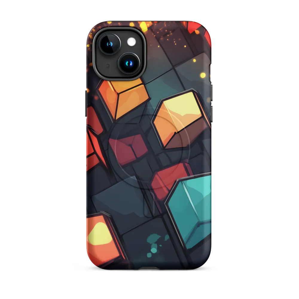 Illuminated Geometry | Phone Case |  15 Plus | MagSafe® Tough Case | Matte