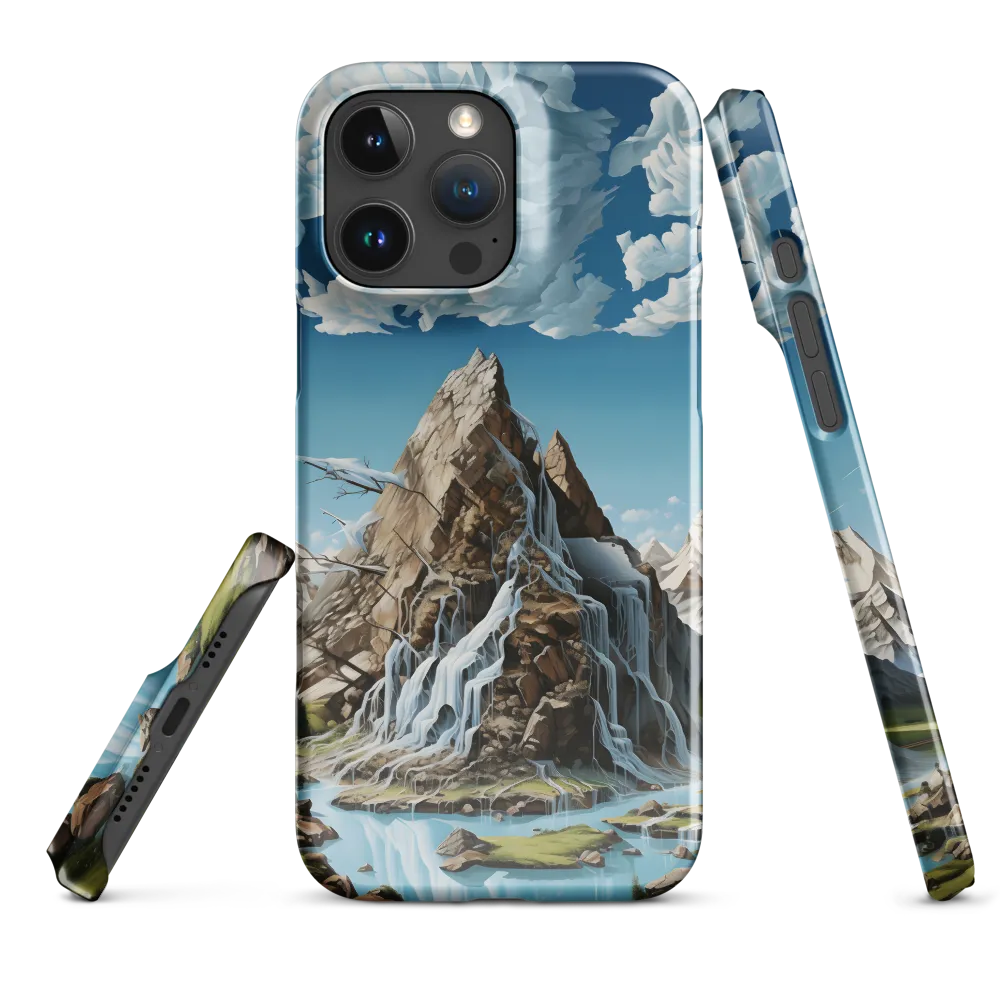 Majestic Cascade: A Mountain Masterpiece