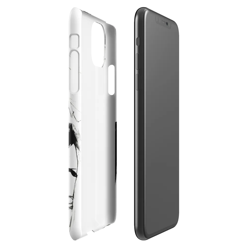 Intense Femininity in Monochrome | Phone Case |  11 Pro Max | Snap Case | Glossy