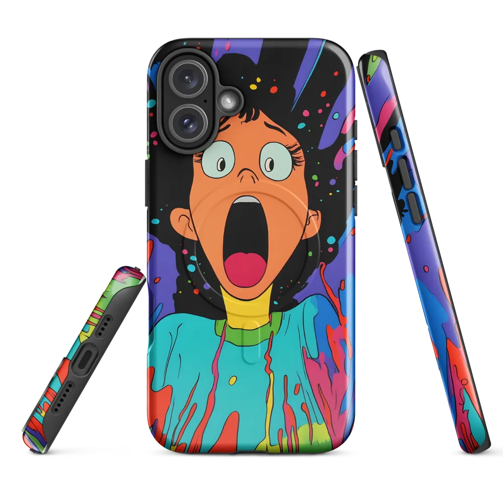 Eruption of Emotion | Phone Case |  16 Plus | MagSafe® Tough Case | Glossy