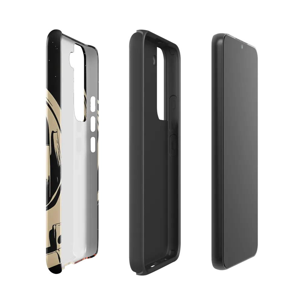 Gaze of the Astronaut | Phone Case |  S22 | Tough Case | Glossy