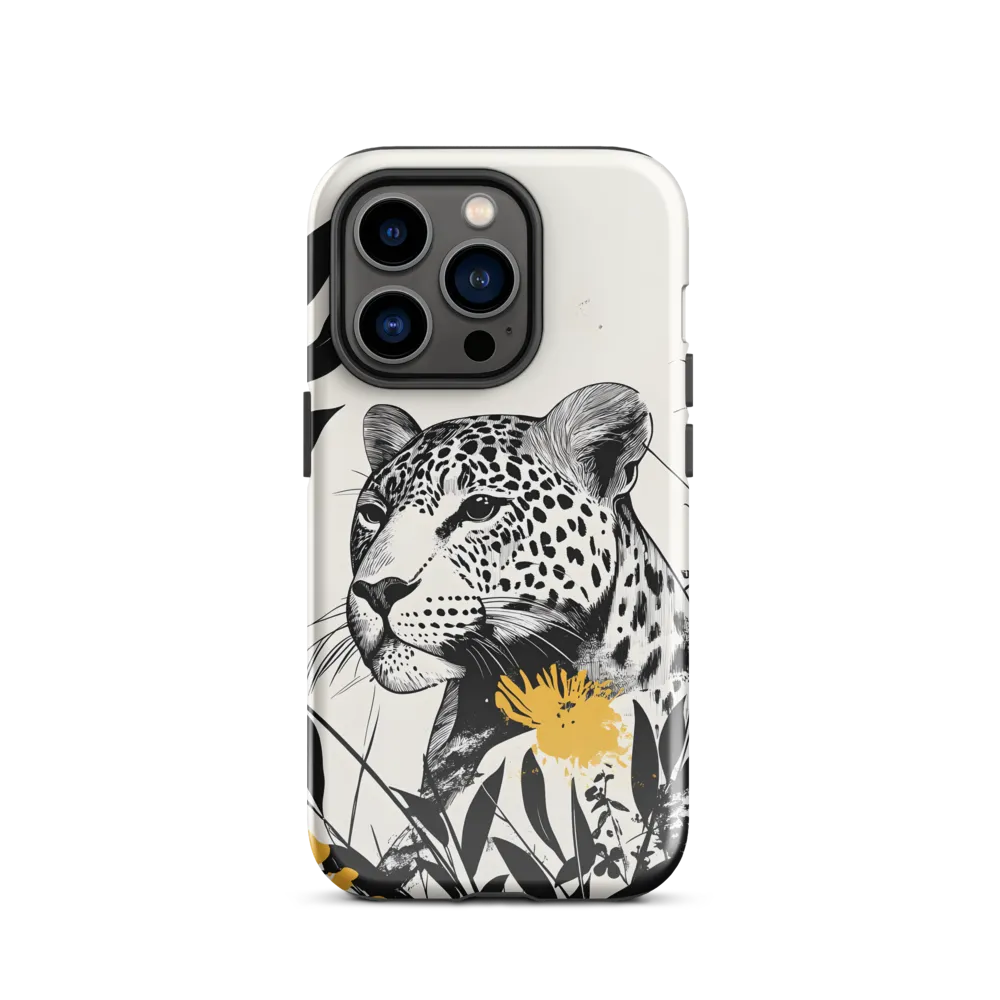Majestic Leopard Amongst Flora