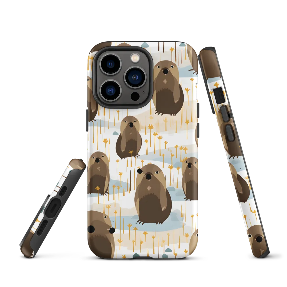 Whimsical Waters: A Celebration of Otters and Seals