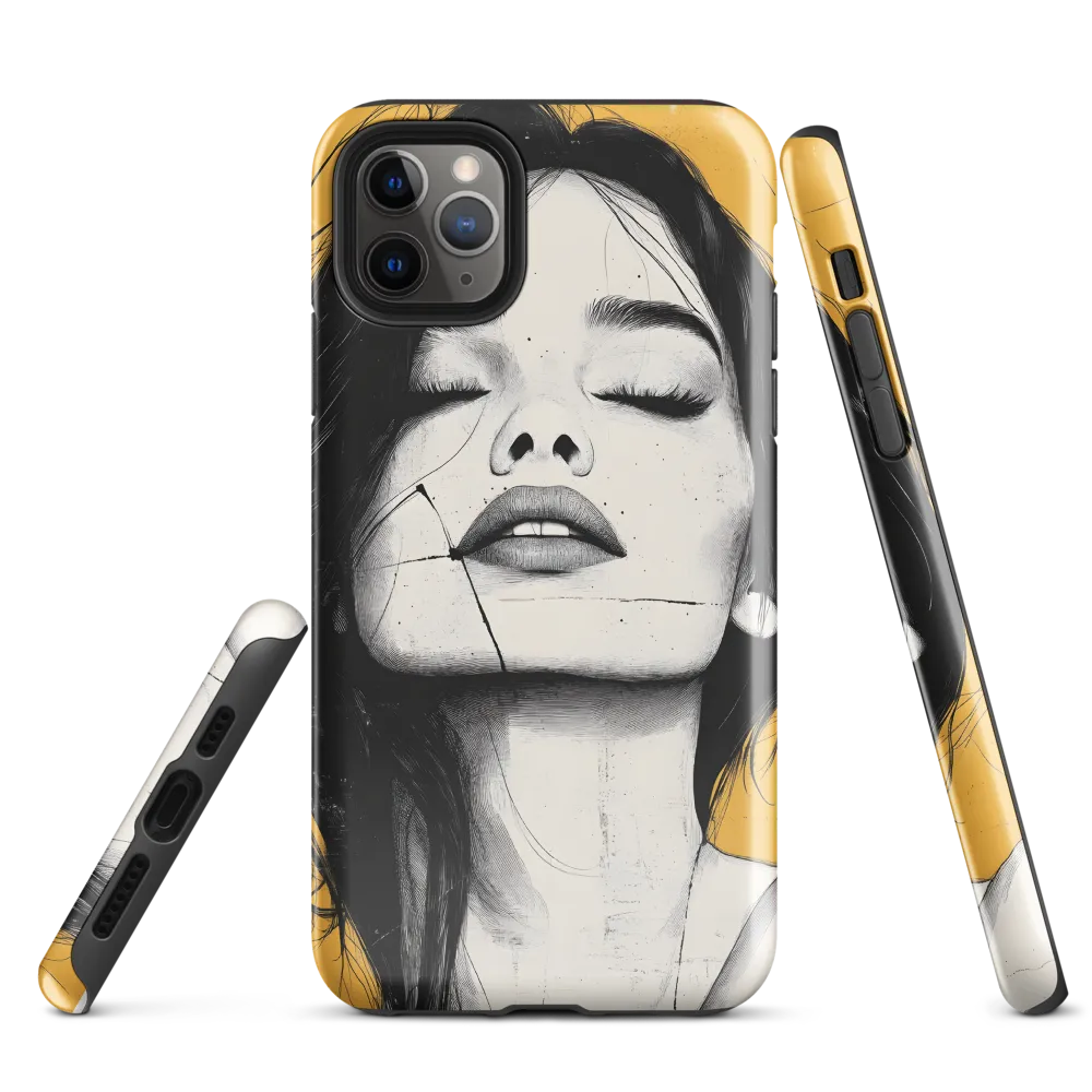 Serenity in Lines | Phone Case |  11 Pro Max | Tough Case | Glossy