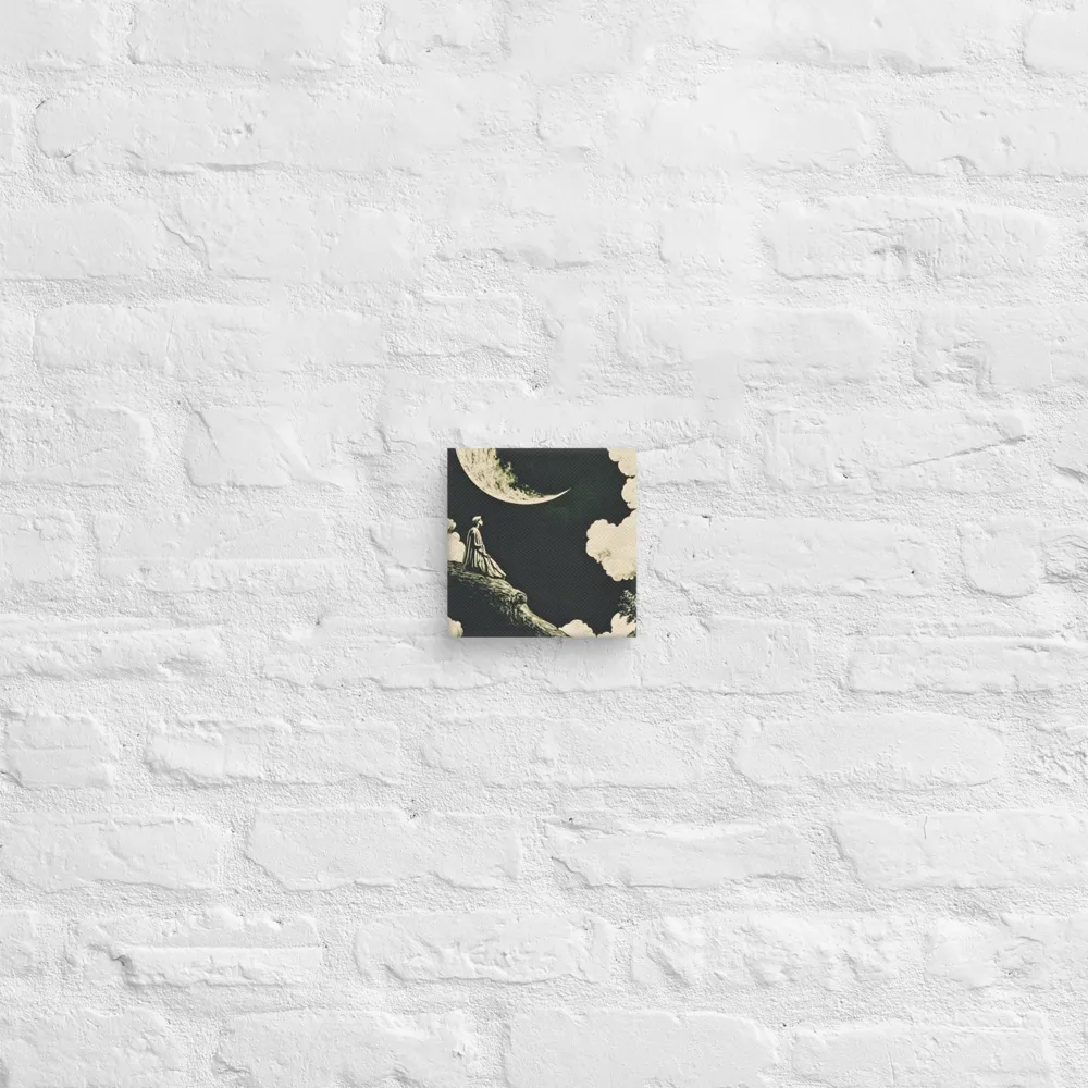 Whispers of the Moon | Canvas | 6″×6″