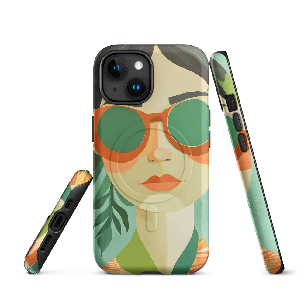 Bold Serenity: A Modern Portrait