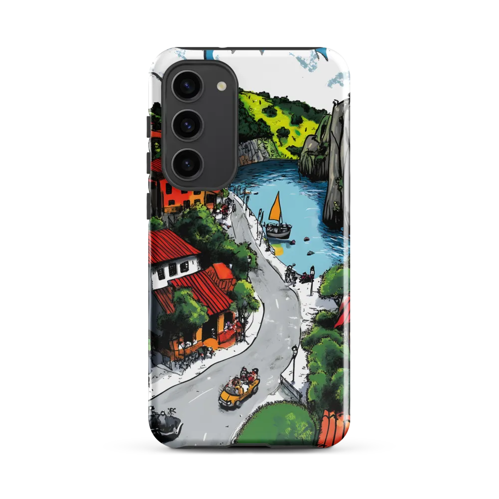 Whimsical Village by the Water