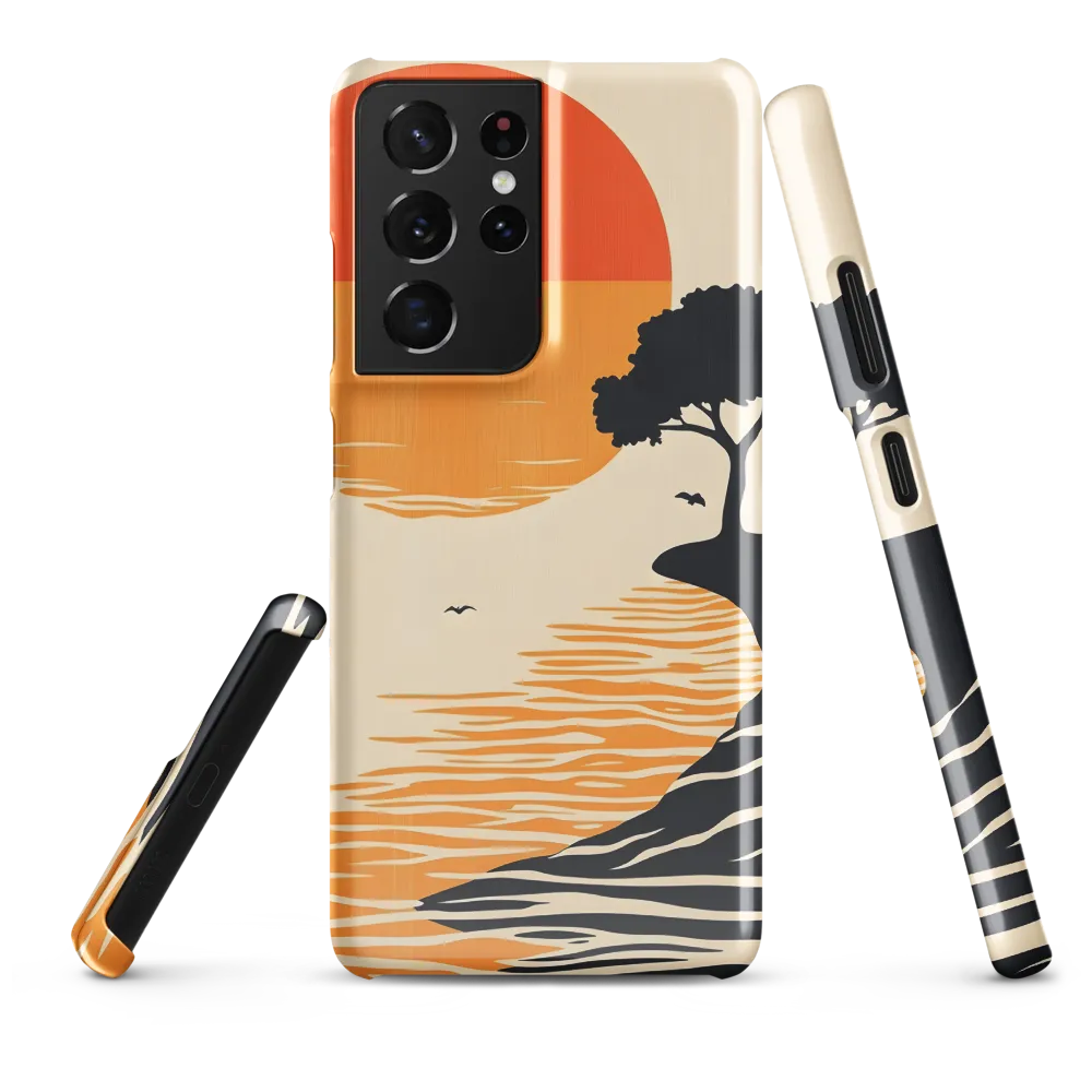 Serene Sunset | Phone Case |  S21 Ultra | Snap Case | Glossy
