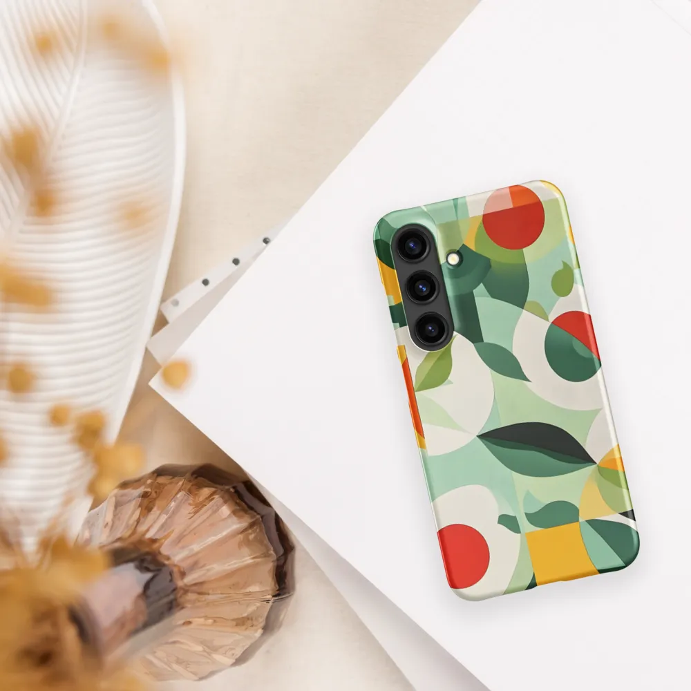 Harmony in Shapes: A Playful Abstract Design
