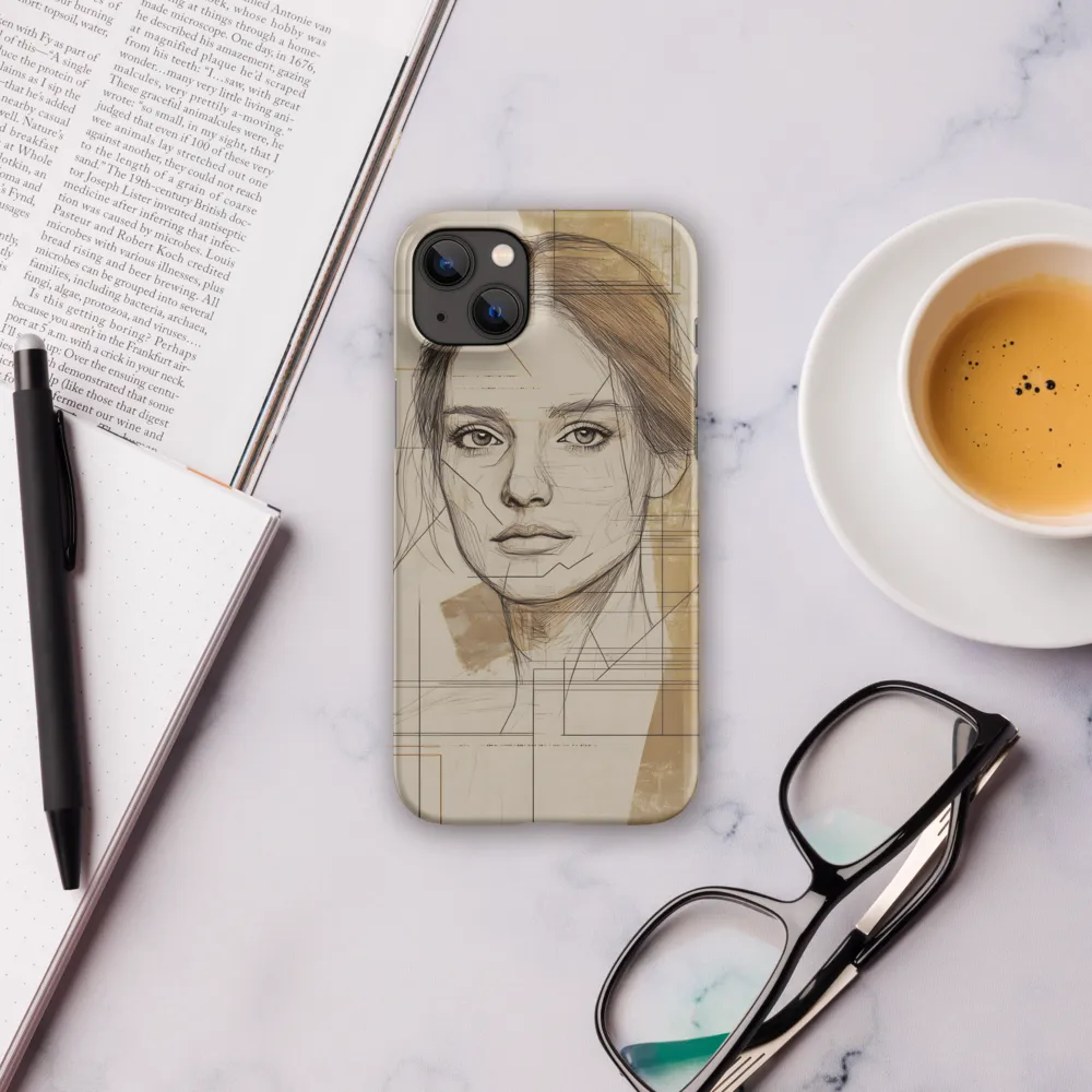 Geometric Elegance: A Modern Portrait