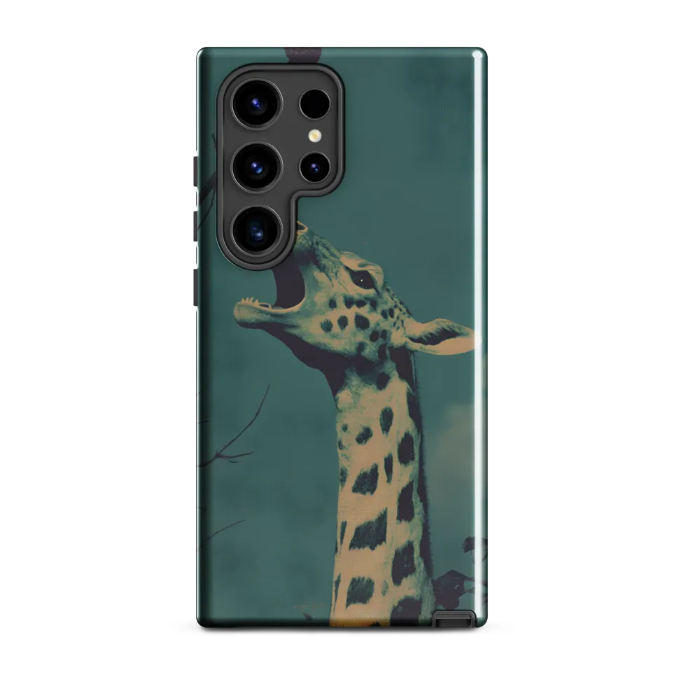 Whispers of the Tall: A Surreal Giraffe Encounter