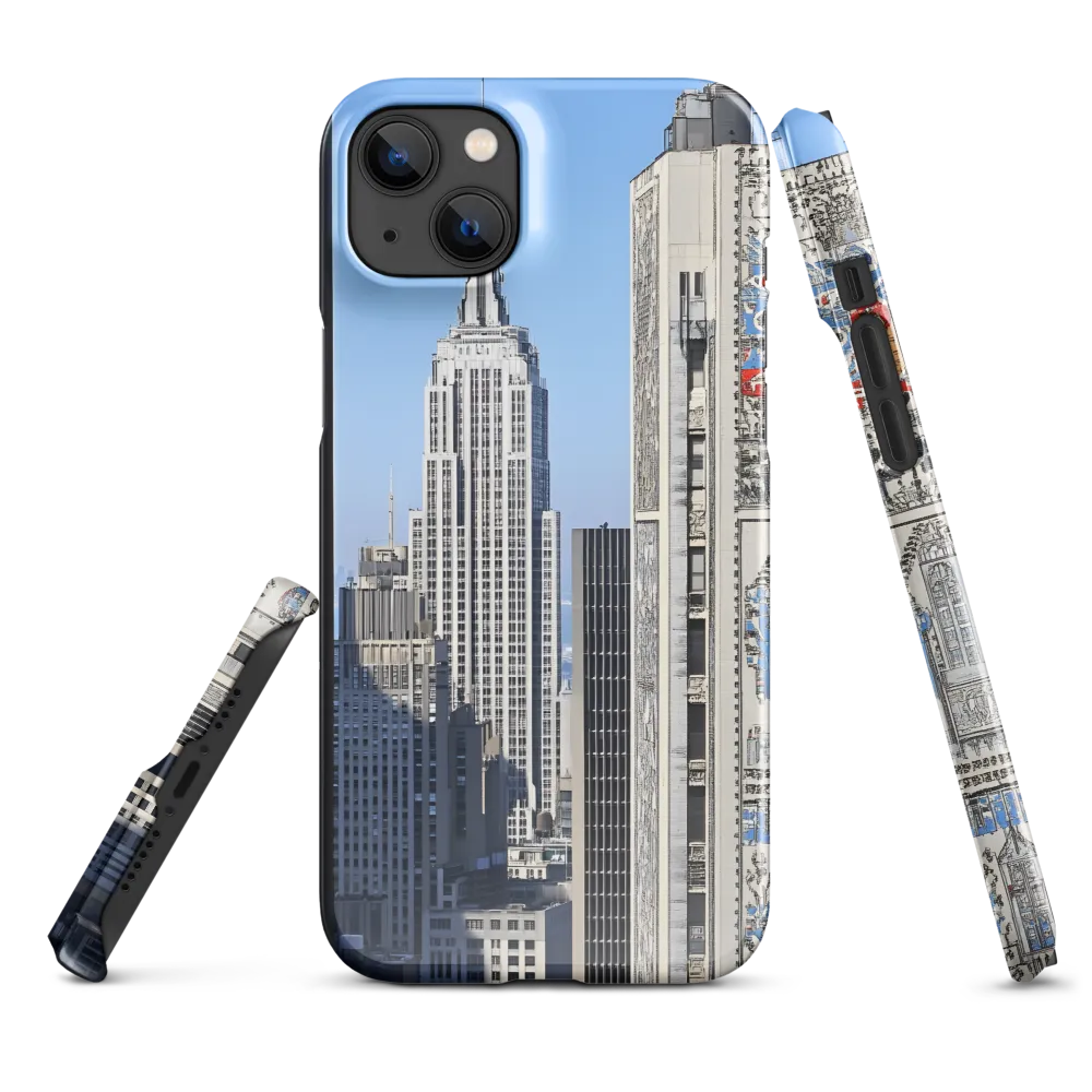 Urban Elegance: New York's Iconic Skyline | Phone Case |  14 Plus | Snap Case | Glossy