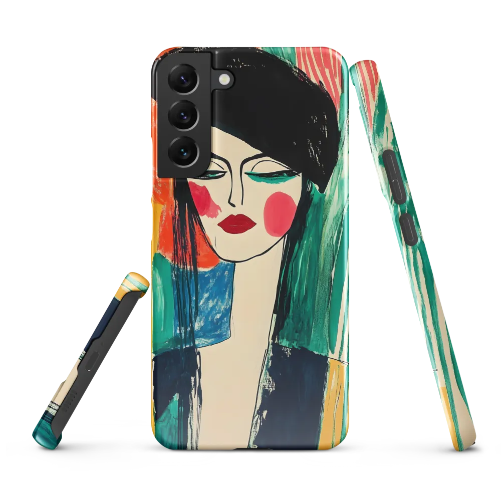 Portrait of Confidence | Phone Case |  S22 Plus | Snap Case | Glossy