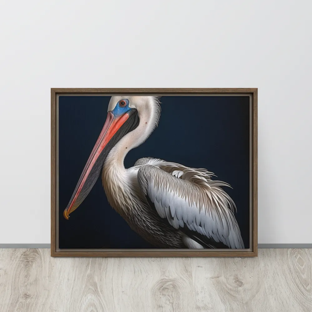 Majestic Pelican Portrait