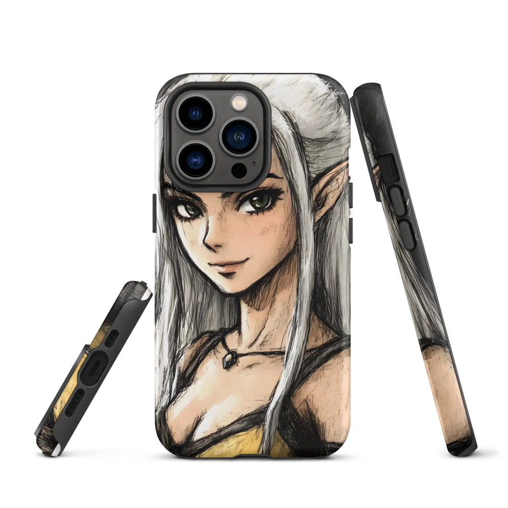 Ethereal Elegance: The Elf's Portrait