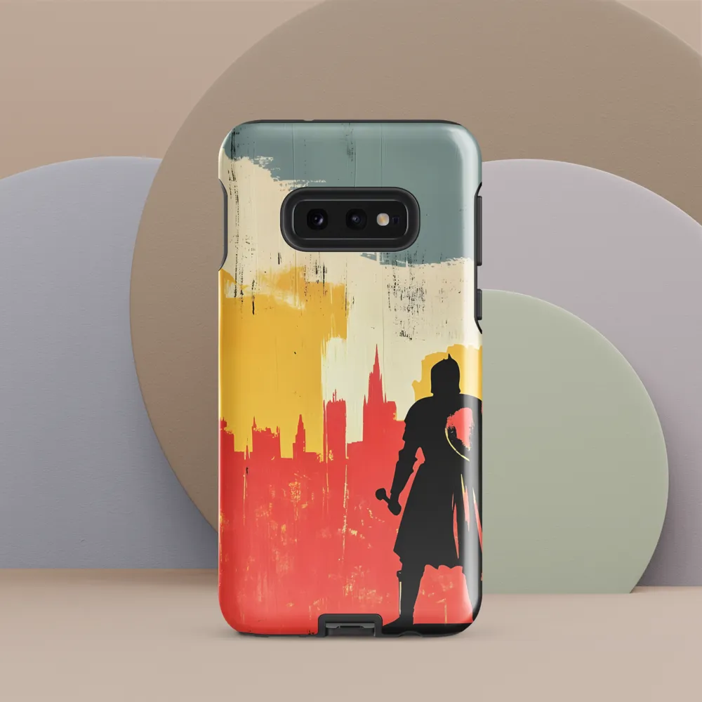 Hero in the Urban Dawn | Phone Case |  S10e | Tough Case | Glossy