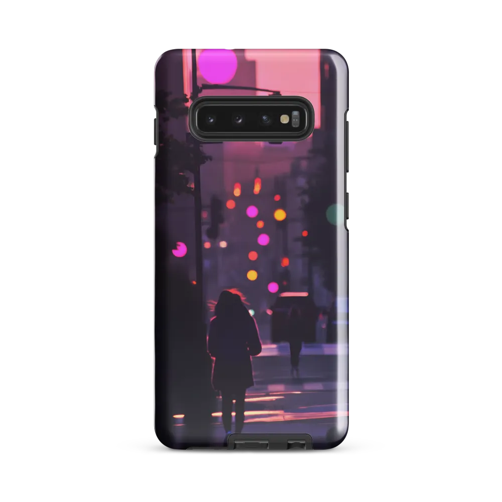 City Silhouettes at Dusk | Phone Case |  S10 Plus | Tough Case | Glossy