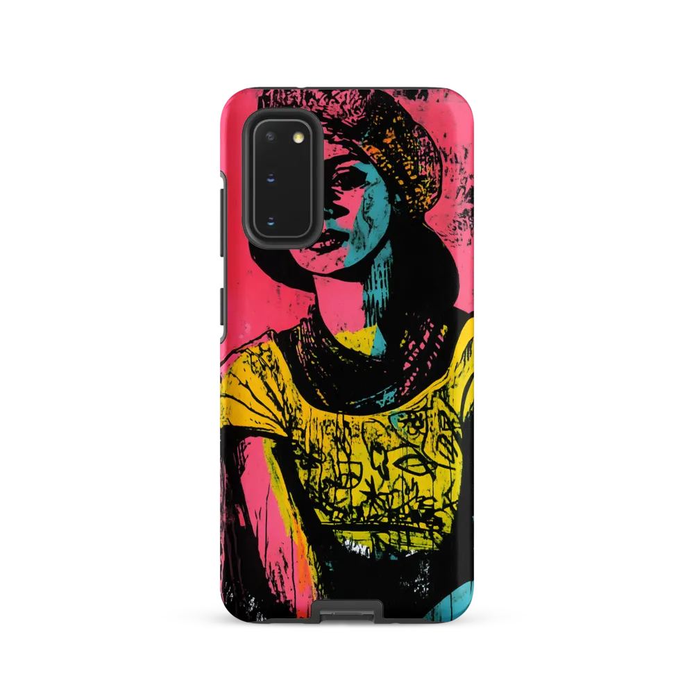 Urban Elegance: A Graffiti Portrait