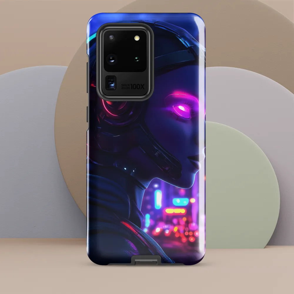 Neon Dreams: A Cyborg's Mystique