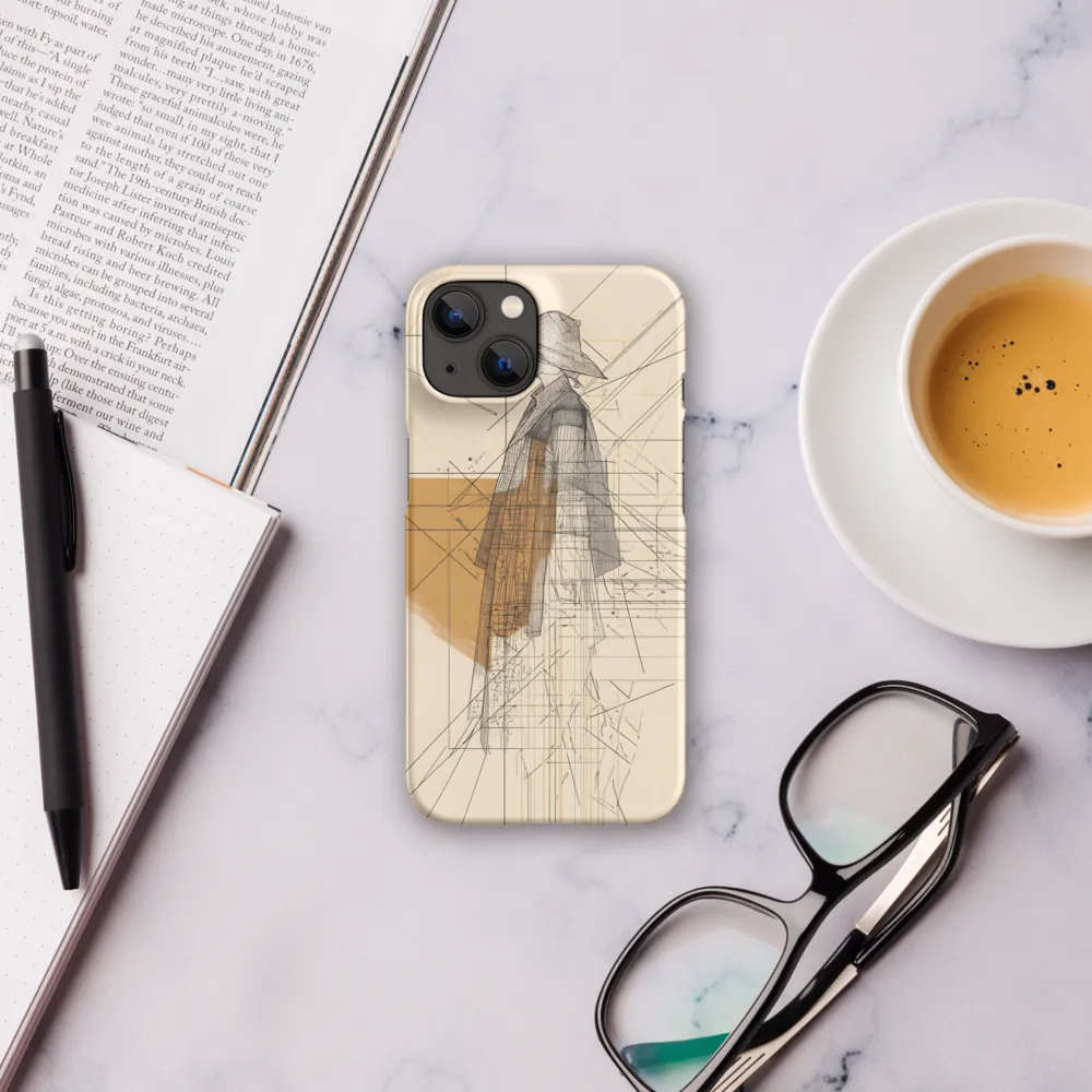 Abstract Profile: A Minimalist Exploration | Phone Case |  14 | Snap Case | Matte