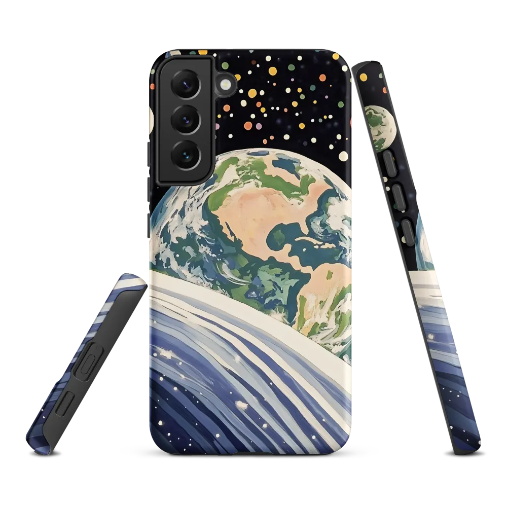 Celestial View: A Surreal Journey Through Space