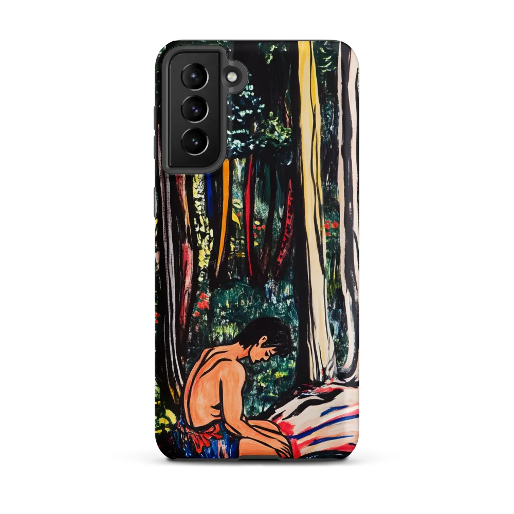 Contemplation in Nature | Phone Case |  S21 Plus | Tough Case | Matte