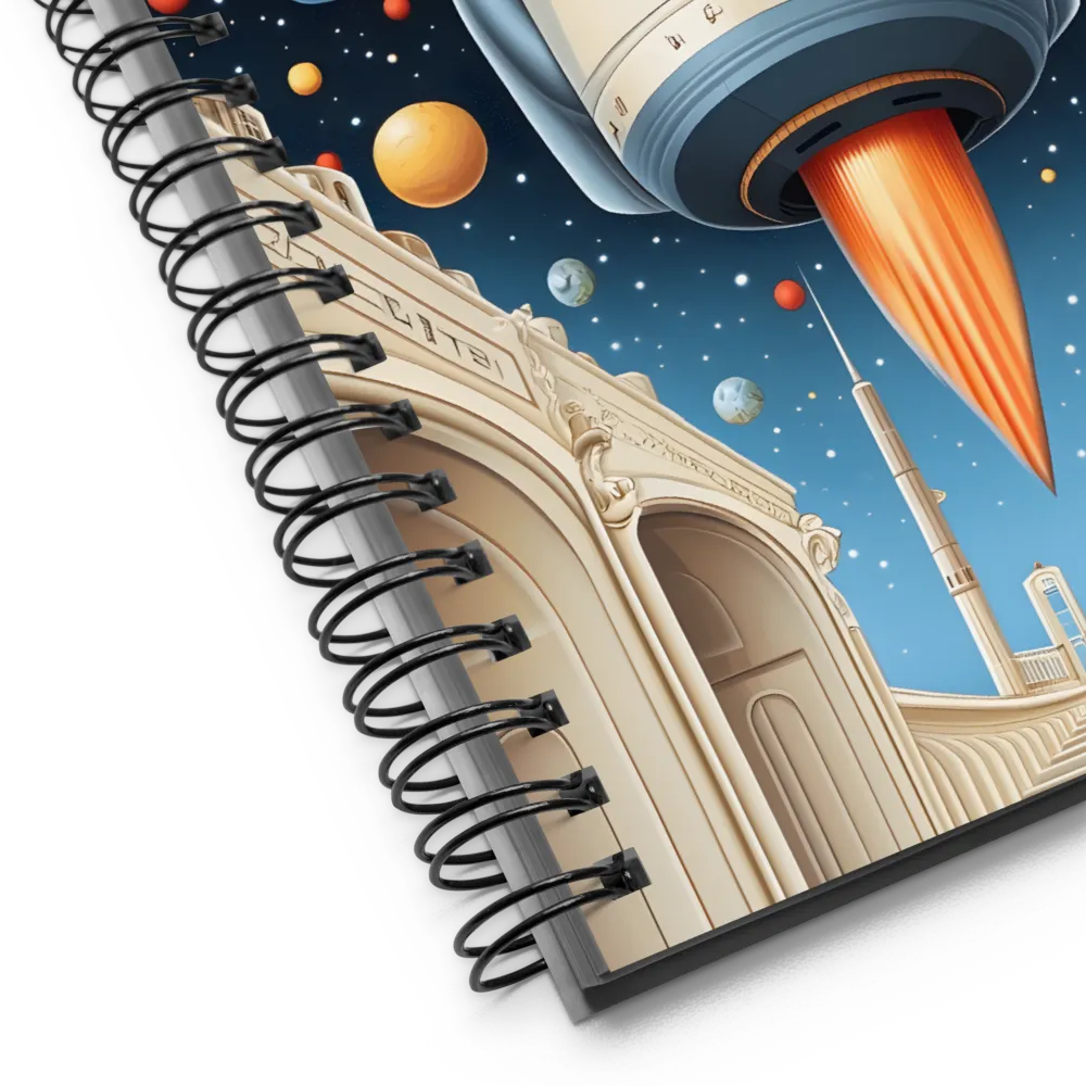 Journey to the Stars | Spiral Notebook