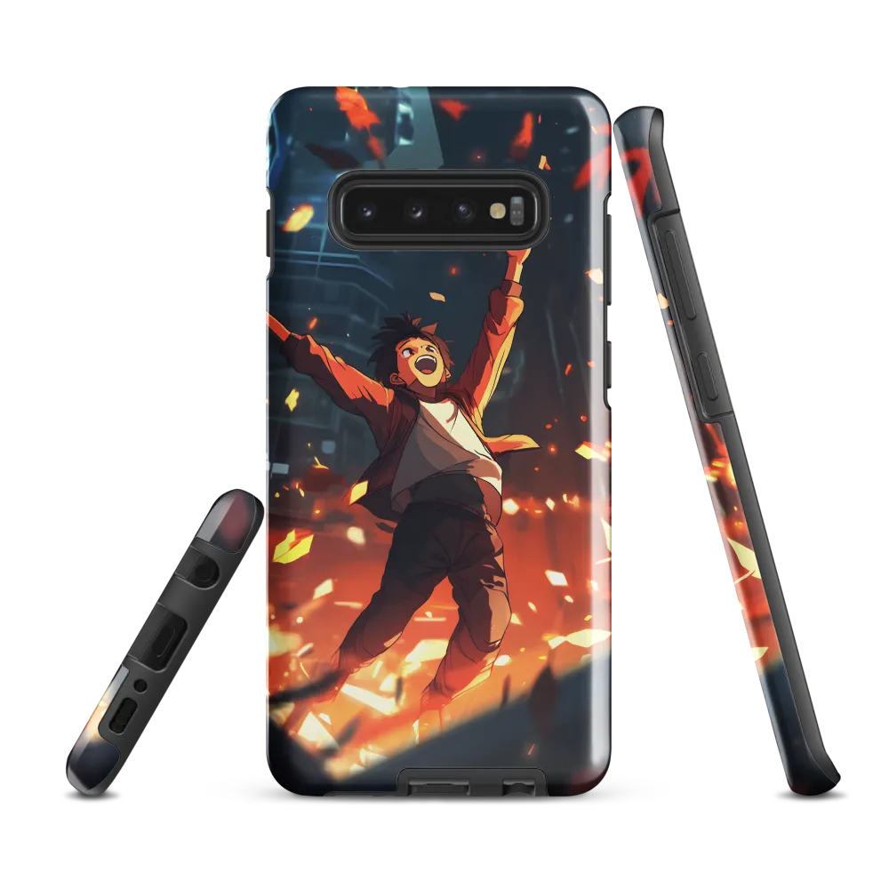 Embracing Freedom, Autumn's Dance | Phone Case |  S10 Plus | Tough Case | Glossy