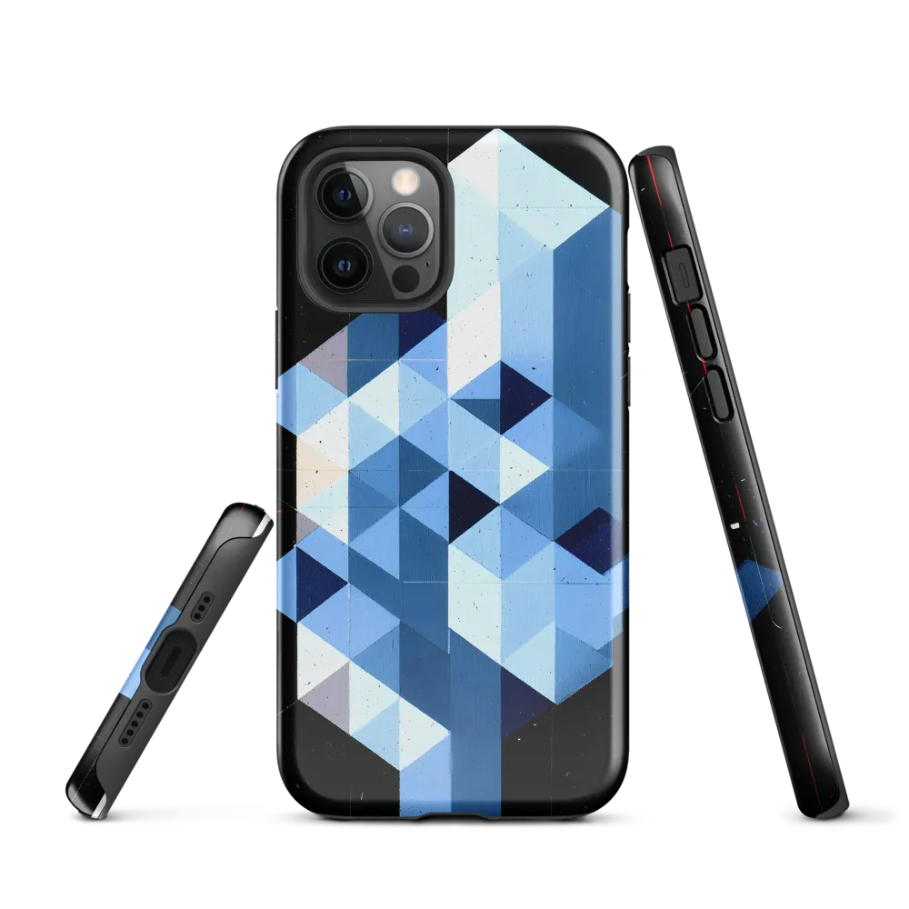 Blueprint of Depth | Phone Case |  12 Pro | Tough Case | Glossy