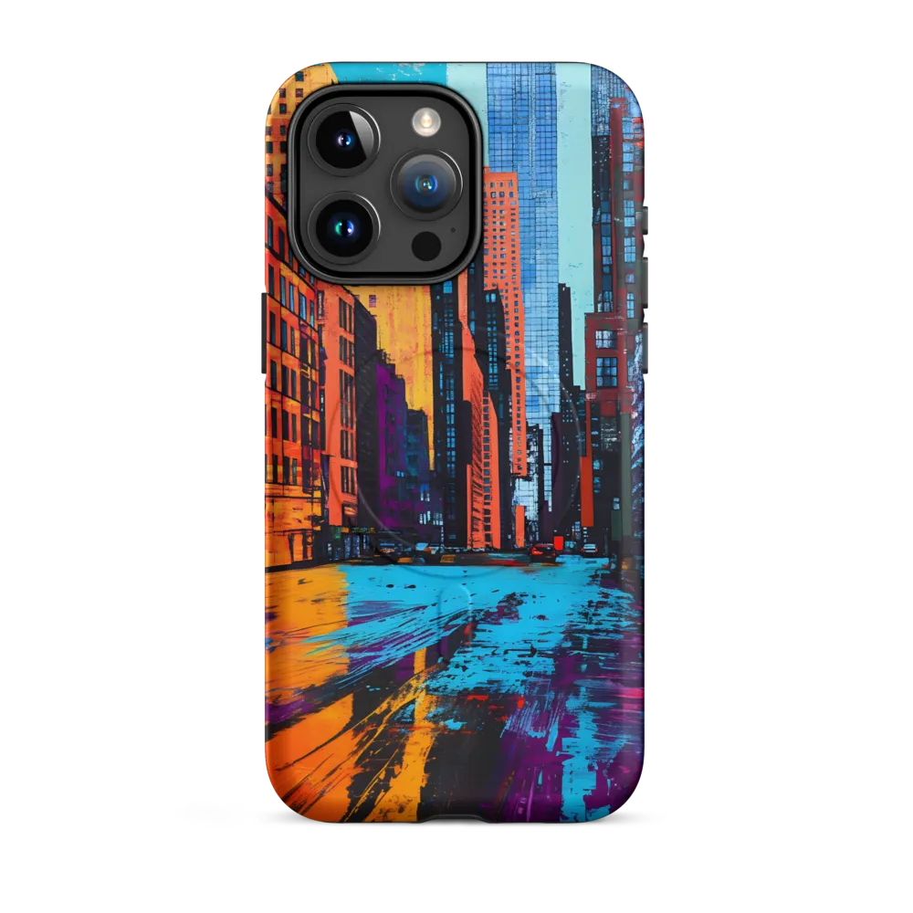 Vibrant Urban Horizons | Phone Case |  15 Pro Max | MagSafe® Tough Case | Matte