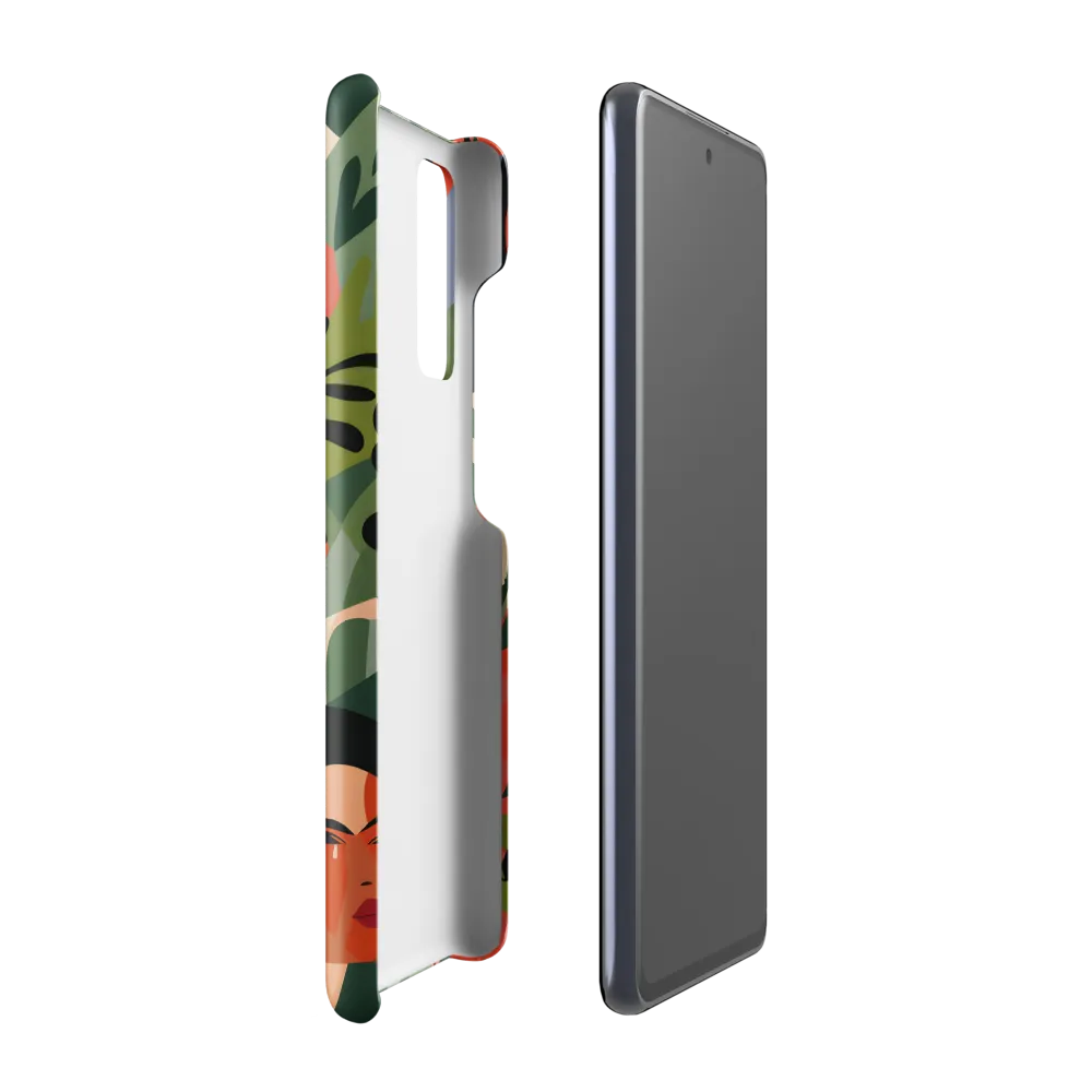 Harmony of Nature and Femininity | Phone Case |  S20 FE | Snap Case | Glossy