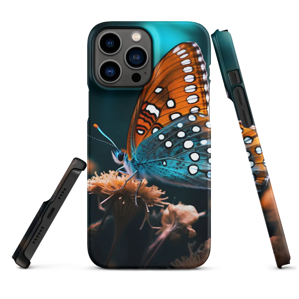 Whispers of Color: The Butterfly's Embrace