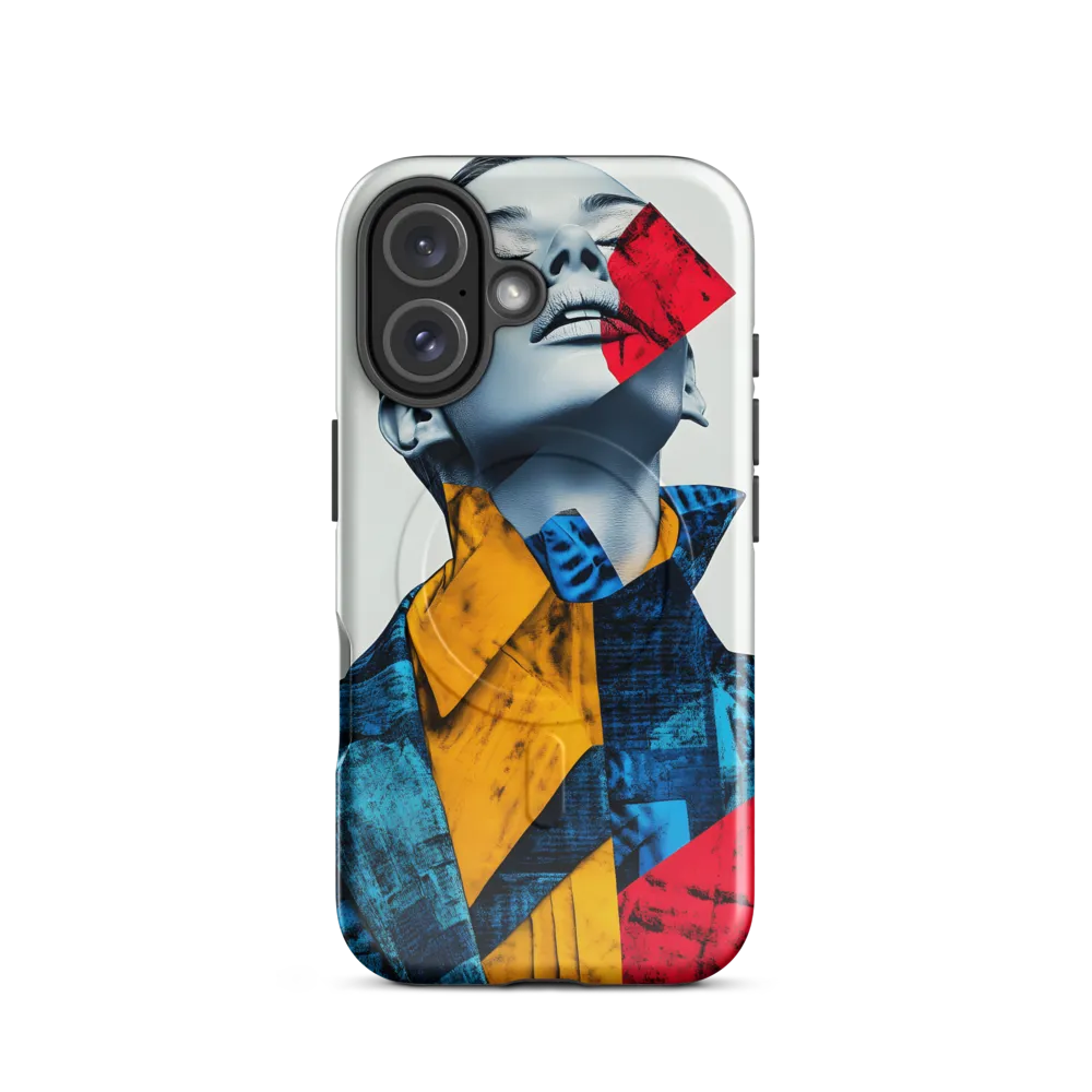 Fragmented Confidence: A Surreal Fashion Portrait
